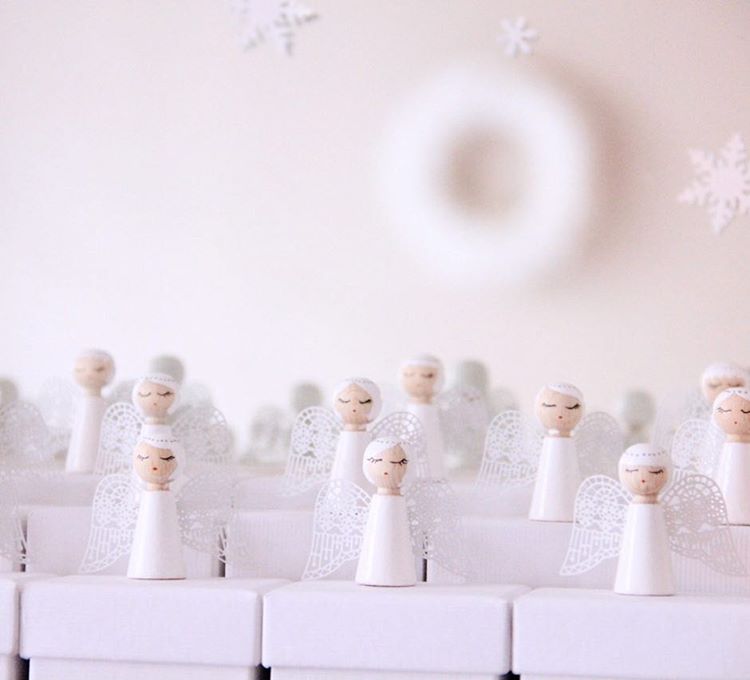 ✨❄️Chorale d'Anges de l'Avent❄️✨ DIY Calendrier de l'avent 2014. Angel choir advent calendar #adventcalendar#christmasdecorations#diy