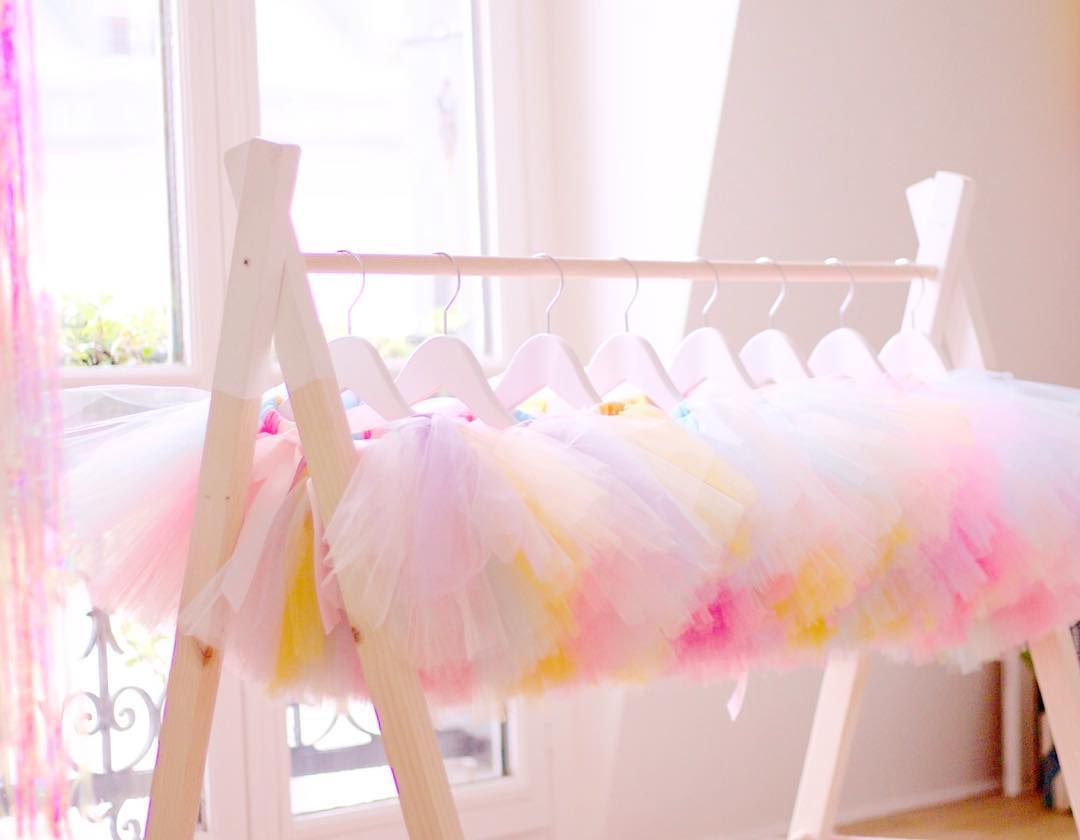 UNICORN TUTUS The Little unicorns needed also some rainbow skirts ☺️ Lovely Pastel rainbow tutu skirts for little unicorns ✨Set design Lili BergmannJulie BergmannTutus by Lili Bergmann Boutique #unicorn #unicornparty #licorne #eventdecor #eventdesign #kidsparty #kidsdecor #rainbow #lilibergmann #lilibergmannstudio